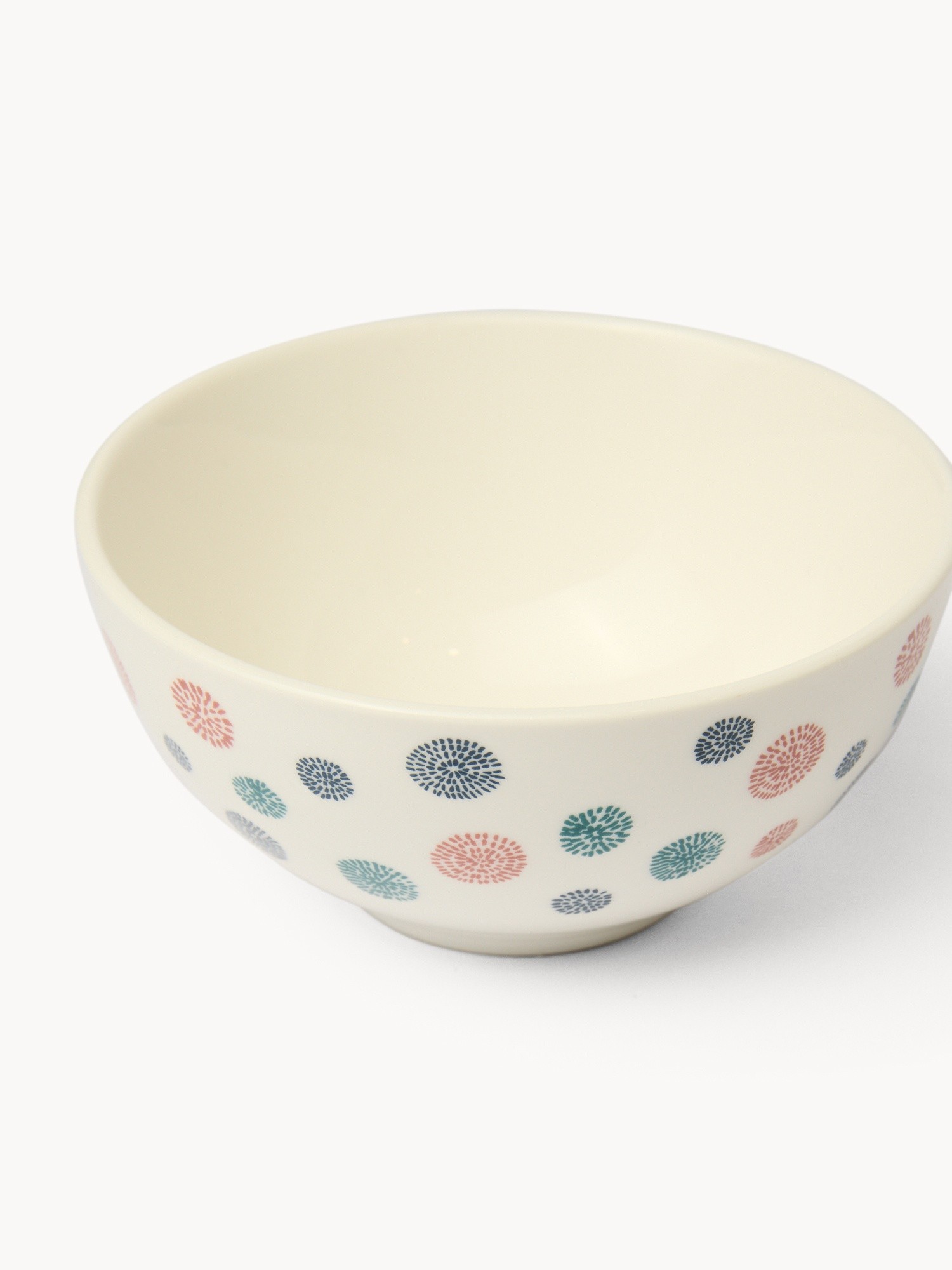 Coppetta in new bone china motivo a fiori - Prezzo di lancio