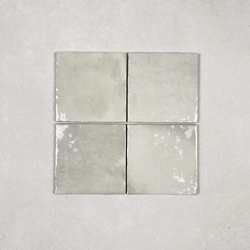 Carrelage Effet Zellige LA RIVIERA 13,2x13,2 Vert - Les Carreaux de Jean