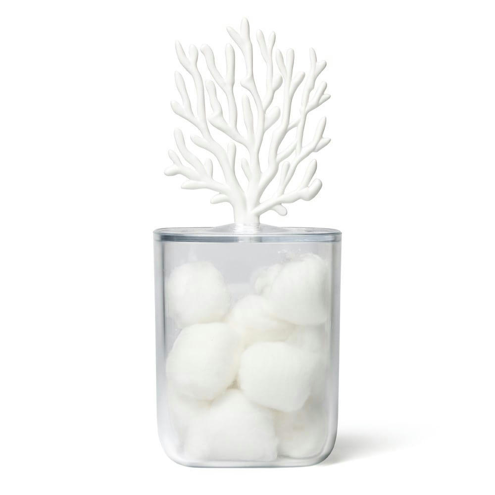 CORAL - Récipient coral plastique blanc