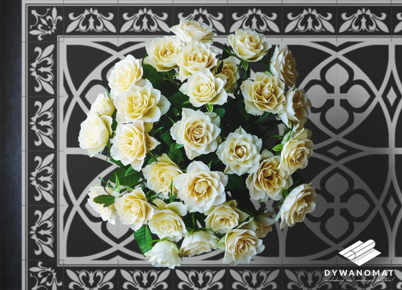 Modny dywan winylowy 60x90 cm - wzór celtycki