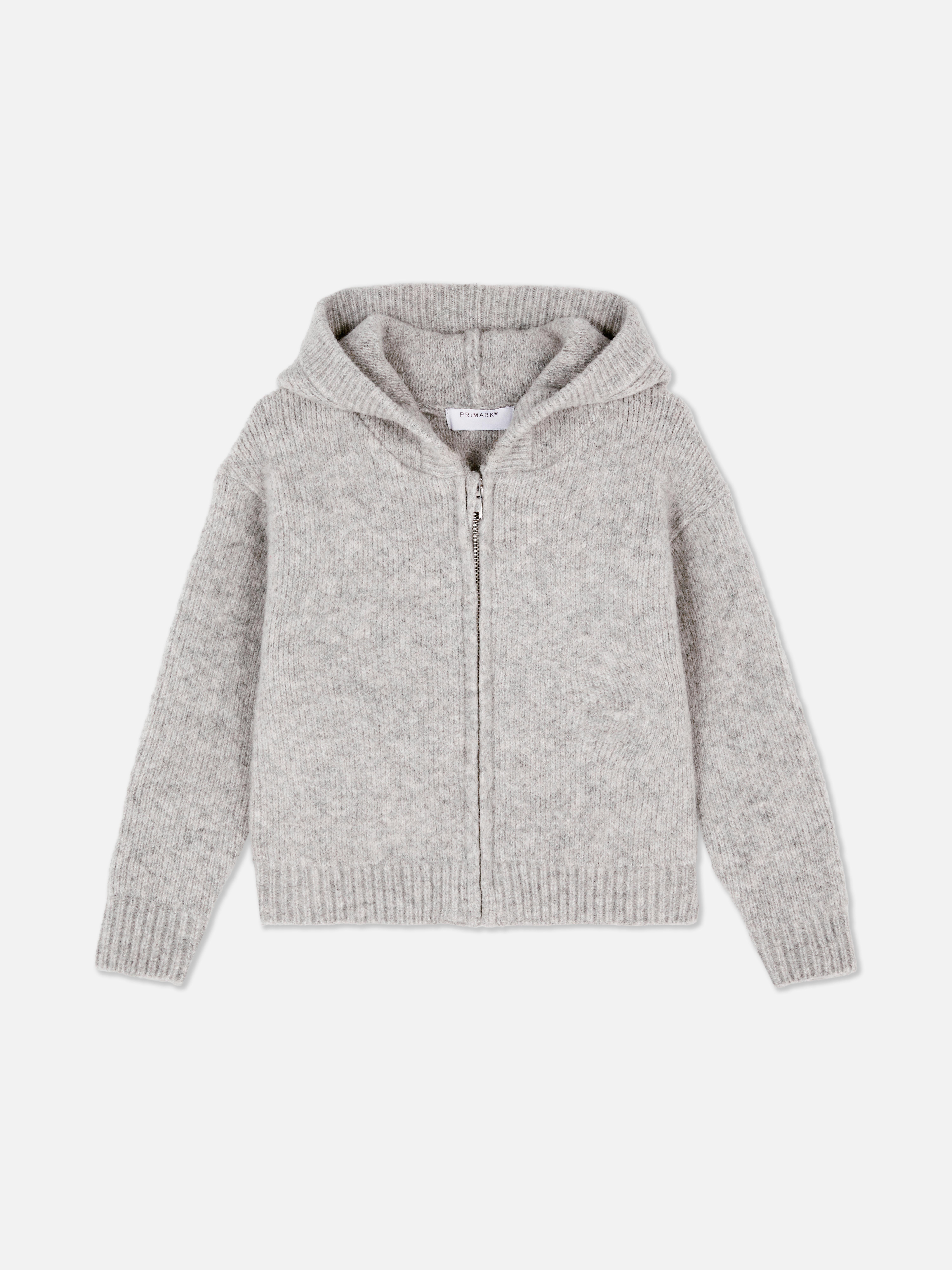 1.5-8yrs | Zip-Up Hooded Cardigan