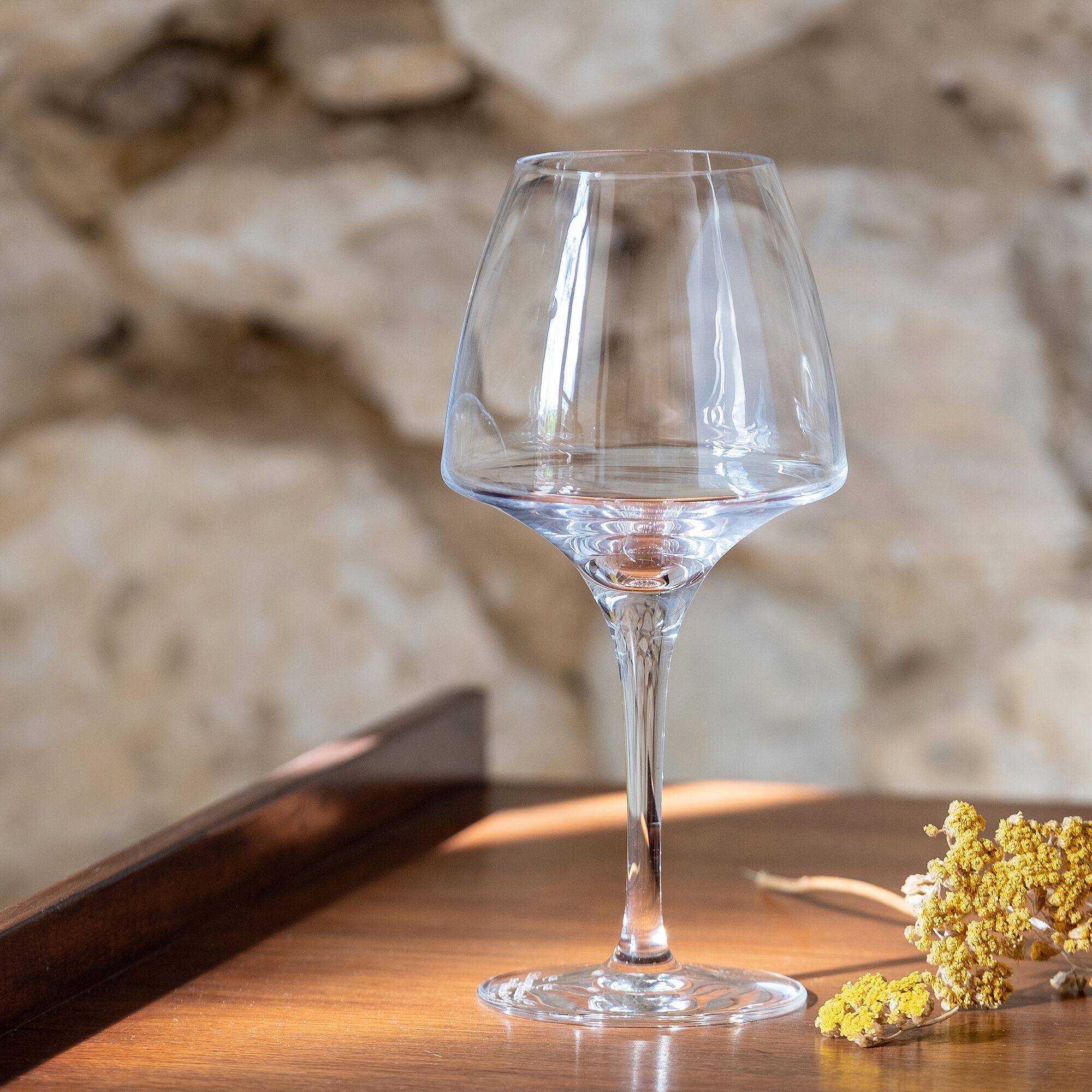 OPEN UP - Lots de 6 verres à pied en cristallin 32cl - transparent