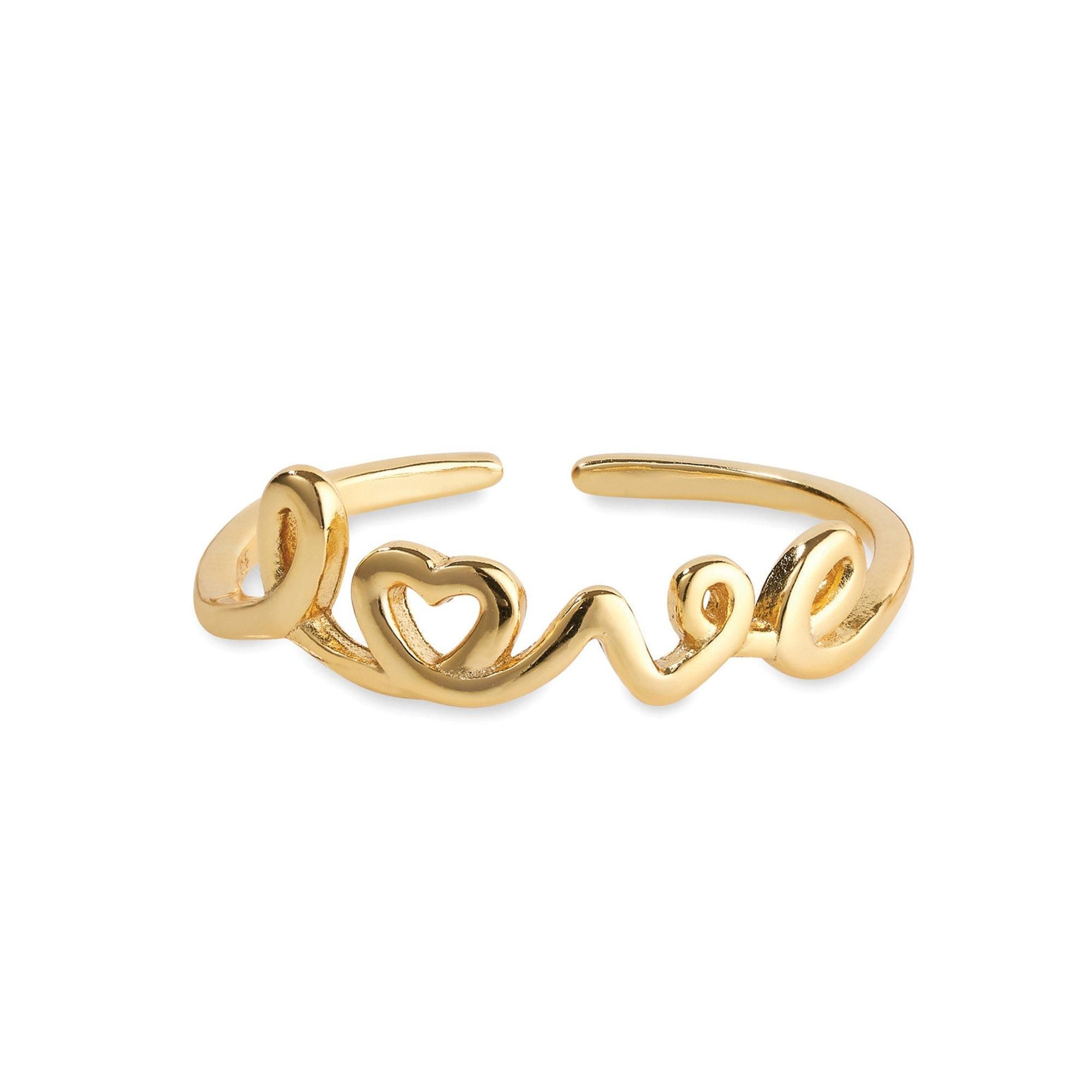 Elk & Bloom 14K Gold Love Ring