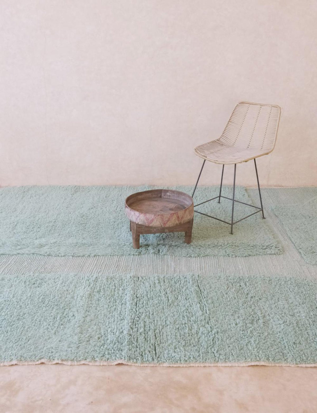 AFK Living vloerkleed Berber - handgemaakt - Wol - 207 x 289 cm