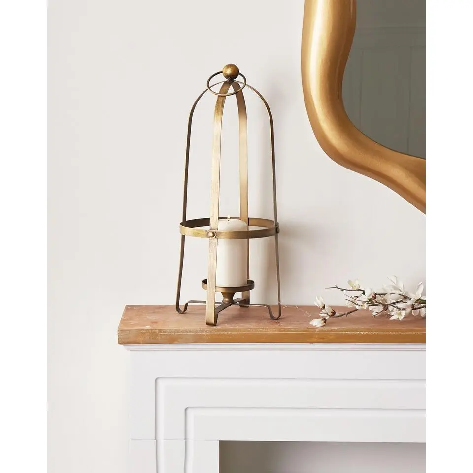 MARAWI- Kandelaar - Goud - 48 cm - IJzer