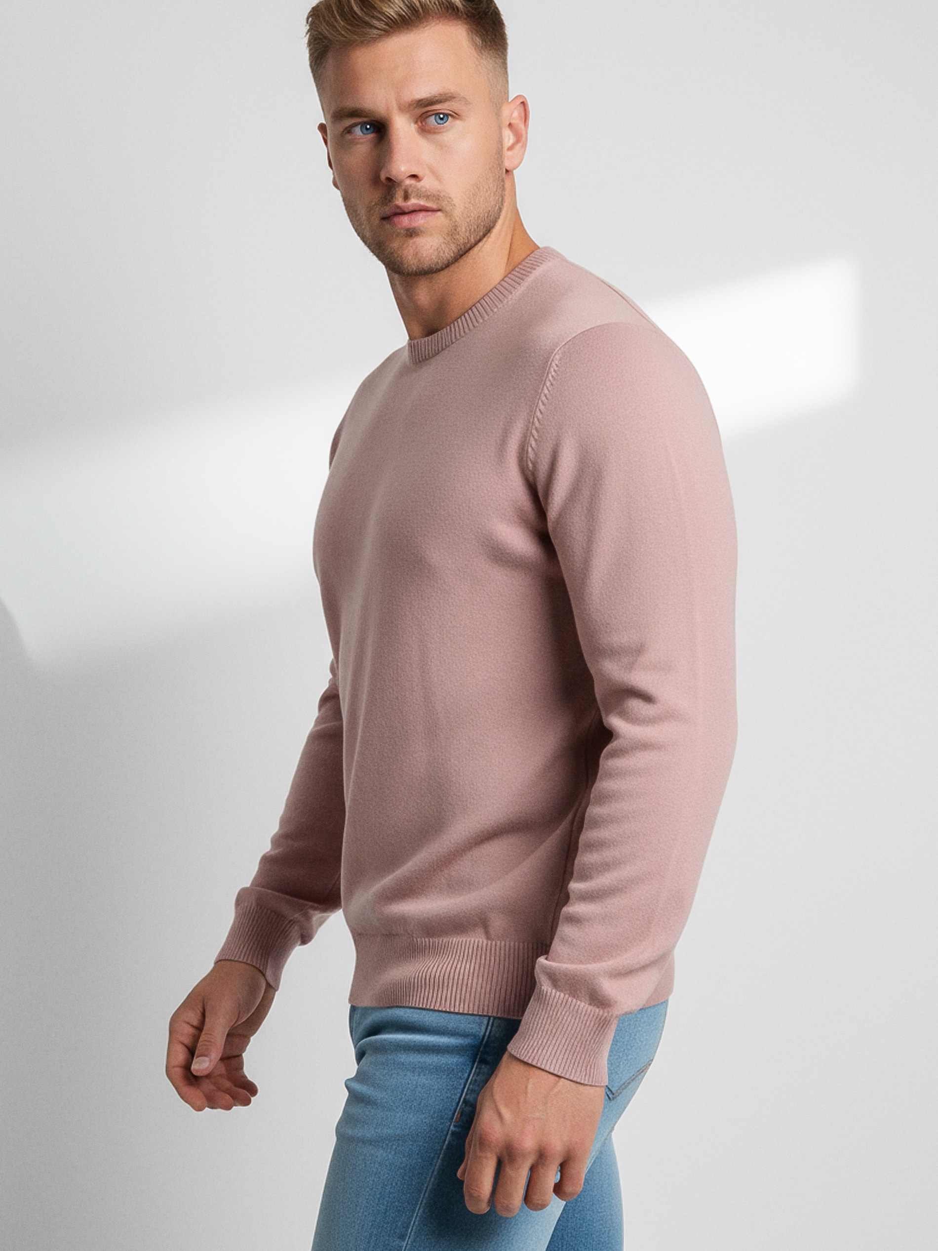 Bawełniany sweter basic