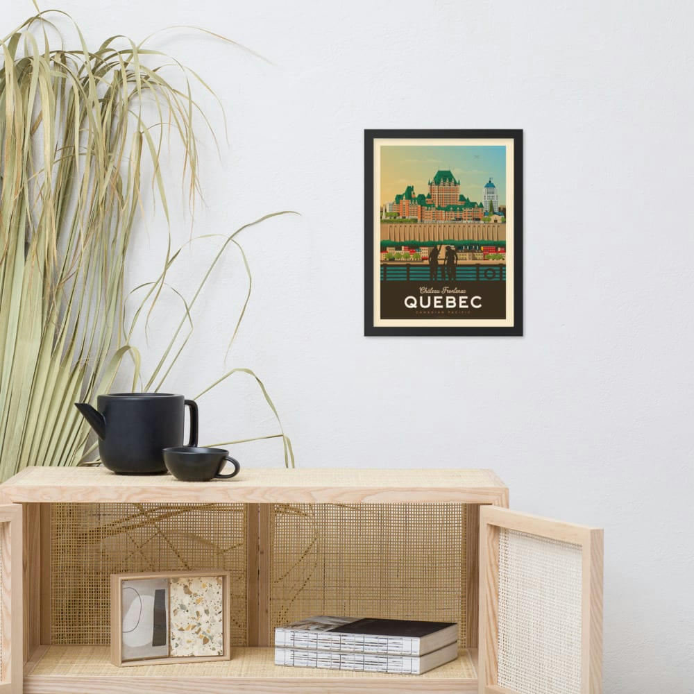 - Affiche Québec  30x40 cm