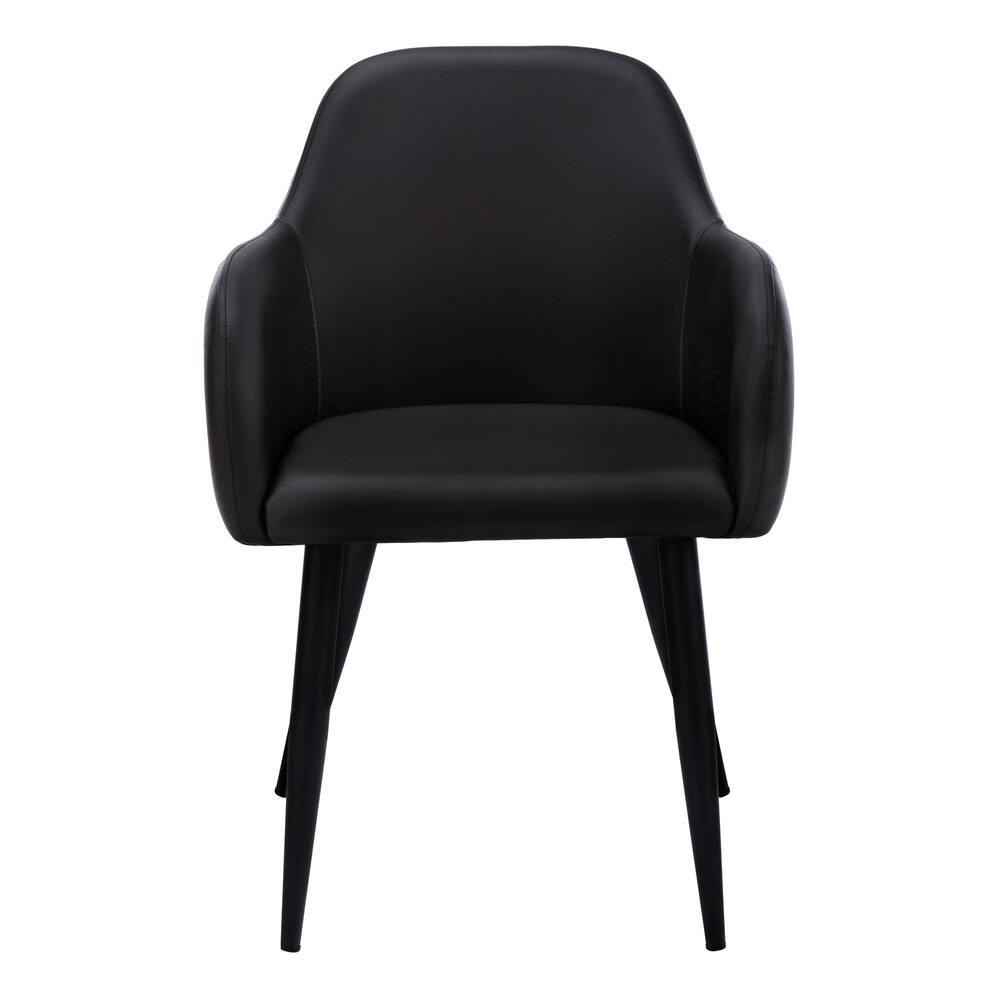 Monarch Specialities Leather Look Dining Chair Set, 2-pc