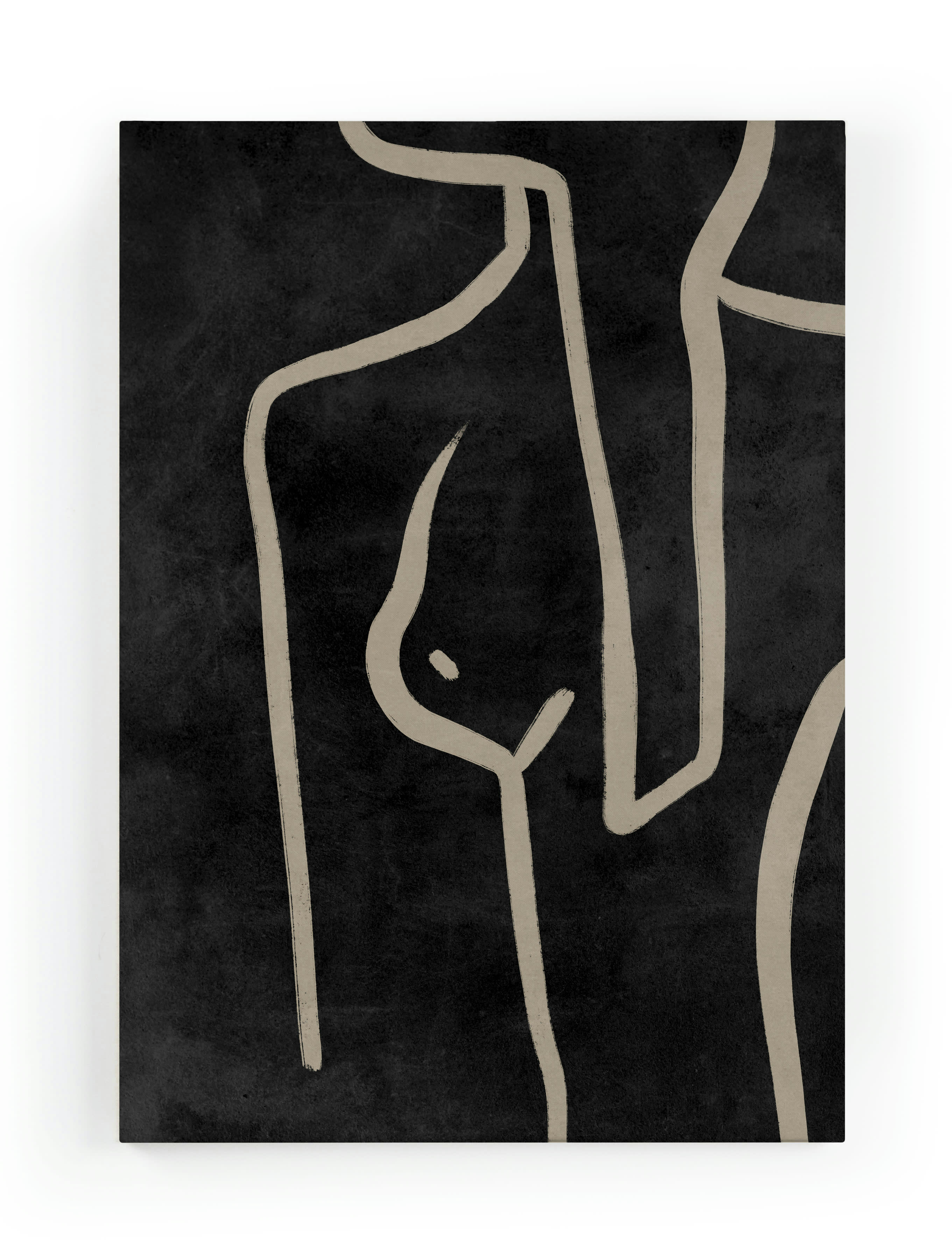 GIRL NIGHT - Peinture sur toile 60x40 imprimé HD Soirée de filles