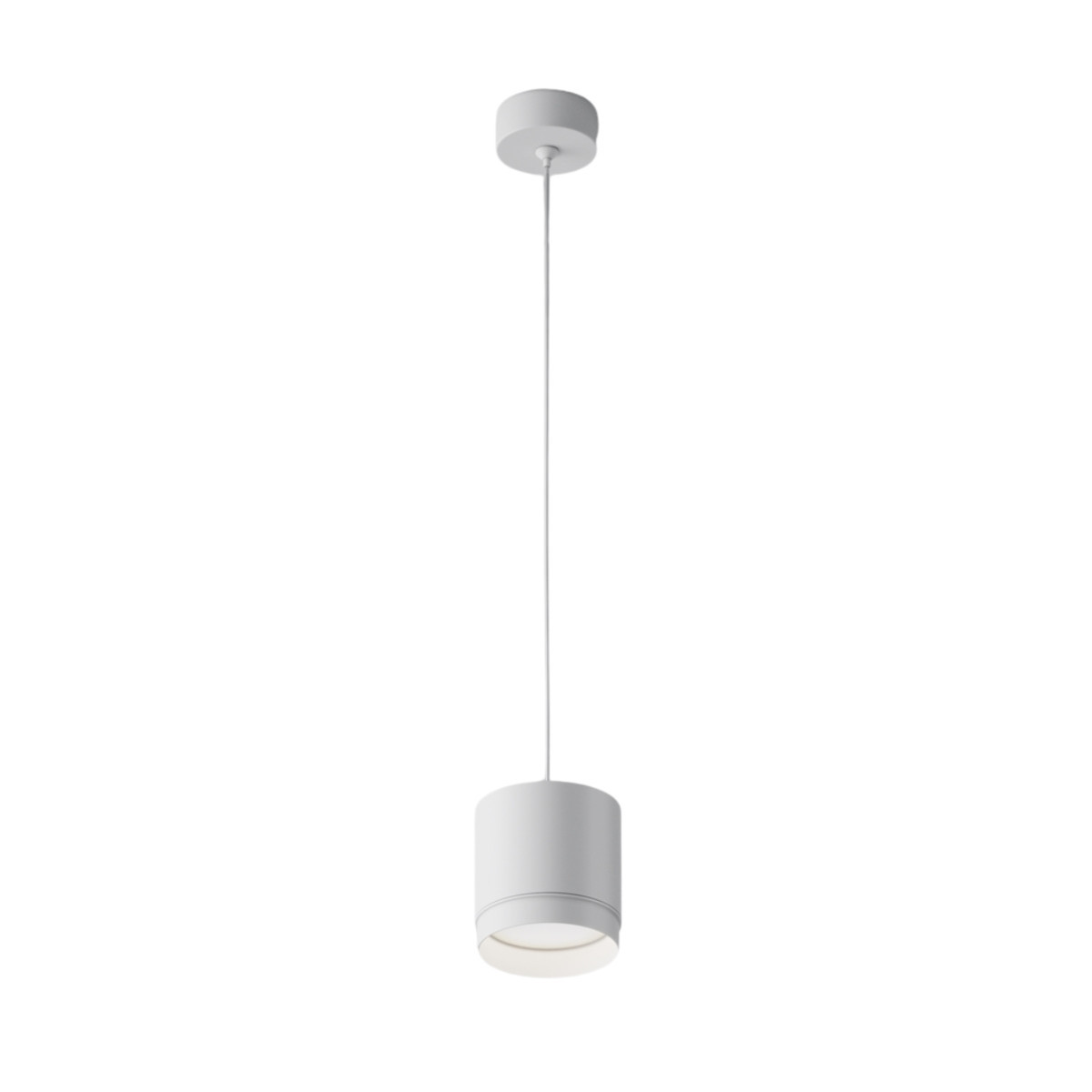 Lampa wisząca biała Polar 1xGX53x15W wym: 108,5x8,2x8,2 cm Maytoni