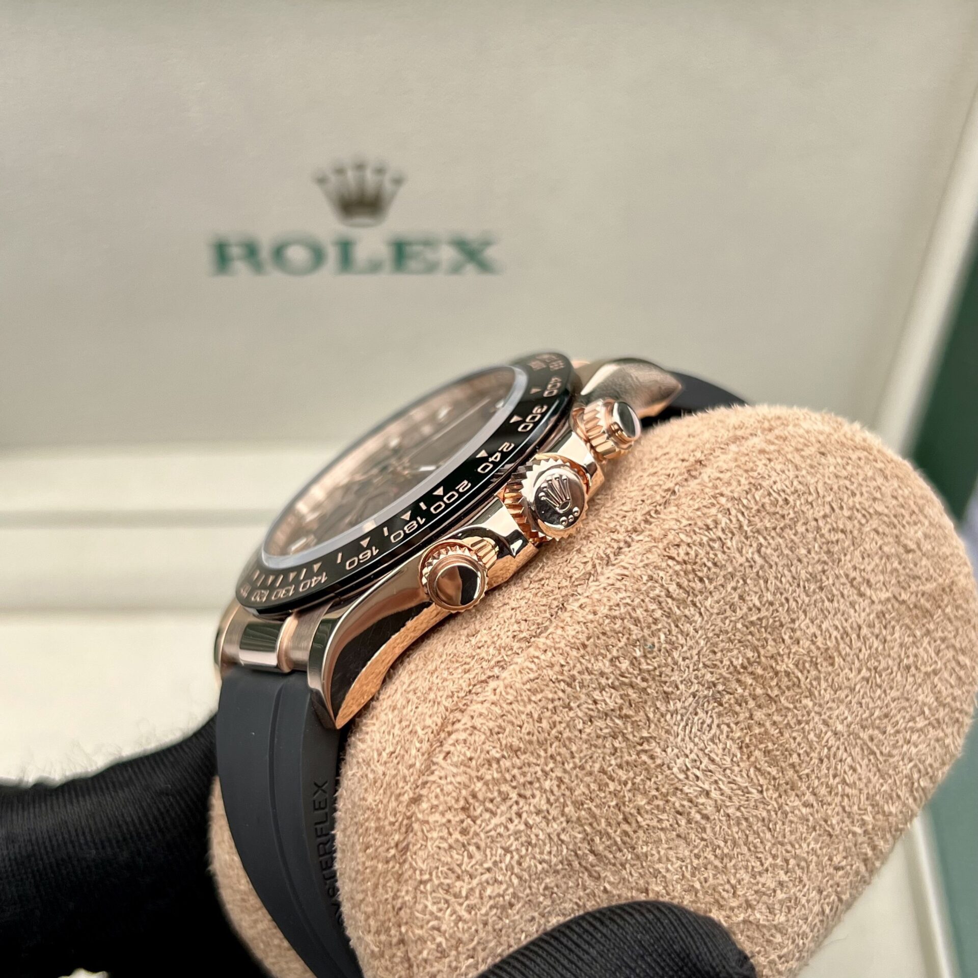 Rolex Daytona 116515LN RG Plated Chocolate Dial 40mm Oysterflex Super Clone
