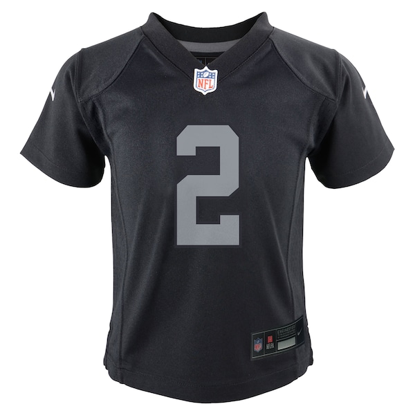 Ashton Jeanty Las Vegas Raiders Nike Preschool Team Player Game Jersey - Black