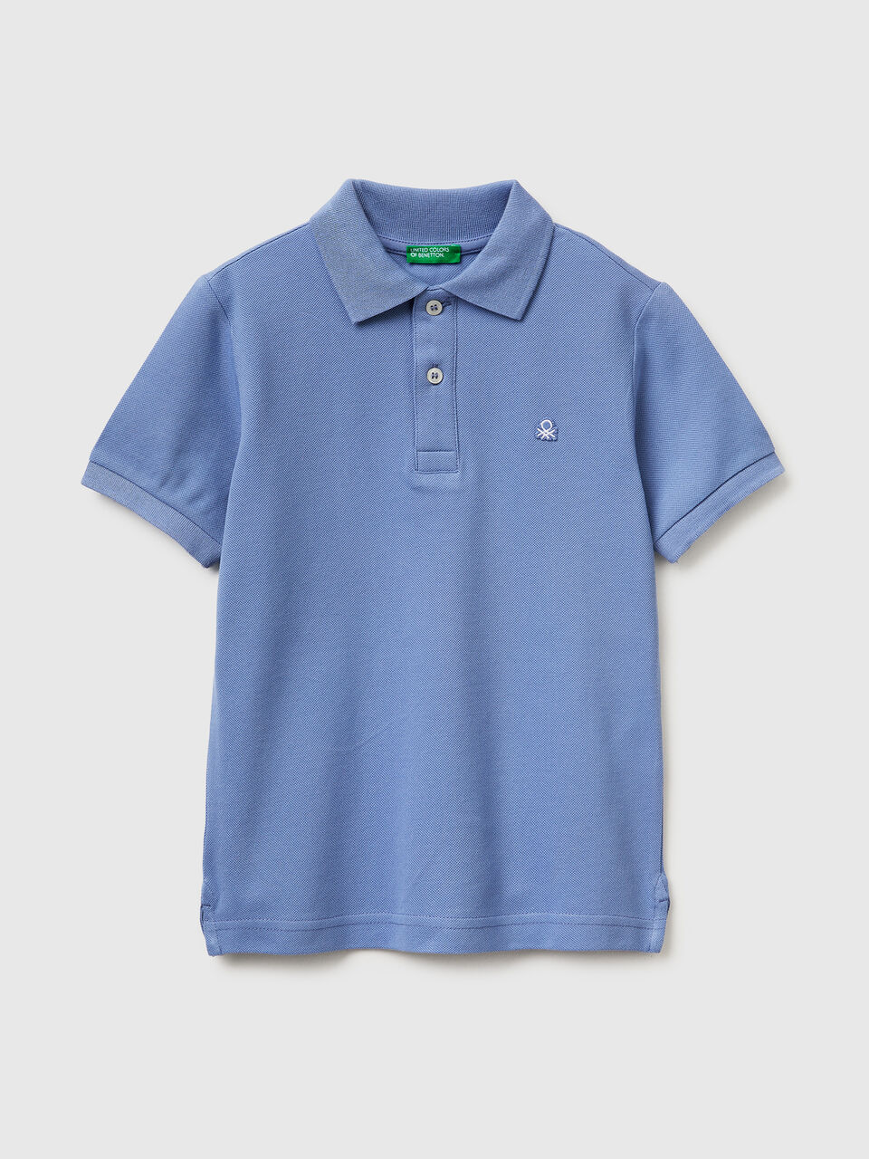 Slim fit polo in pure cotton
