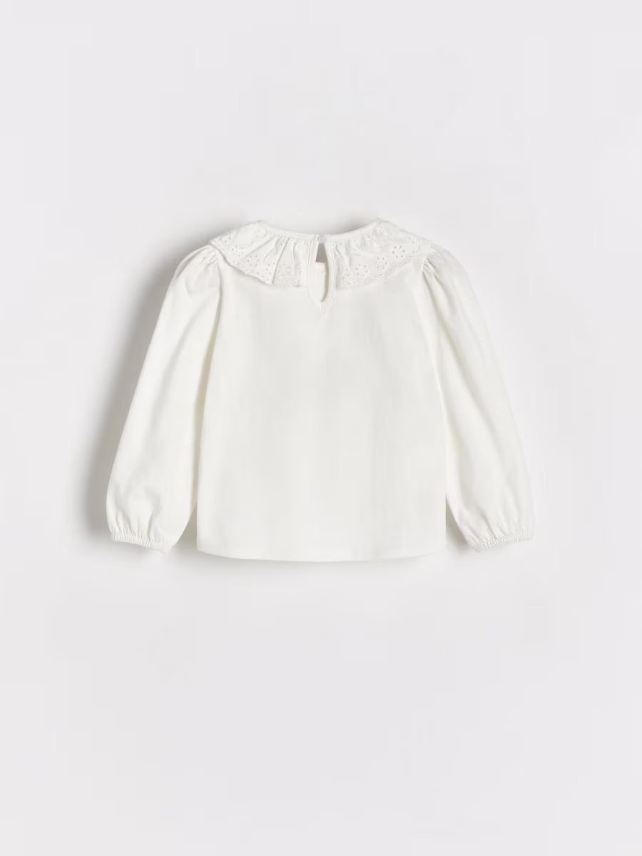 Ruffle Hem Blouse