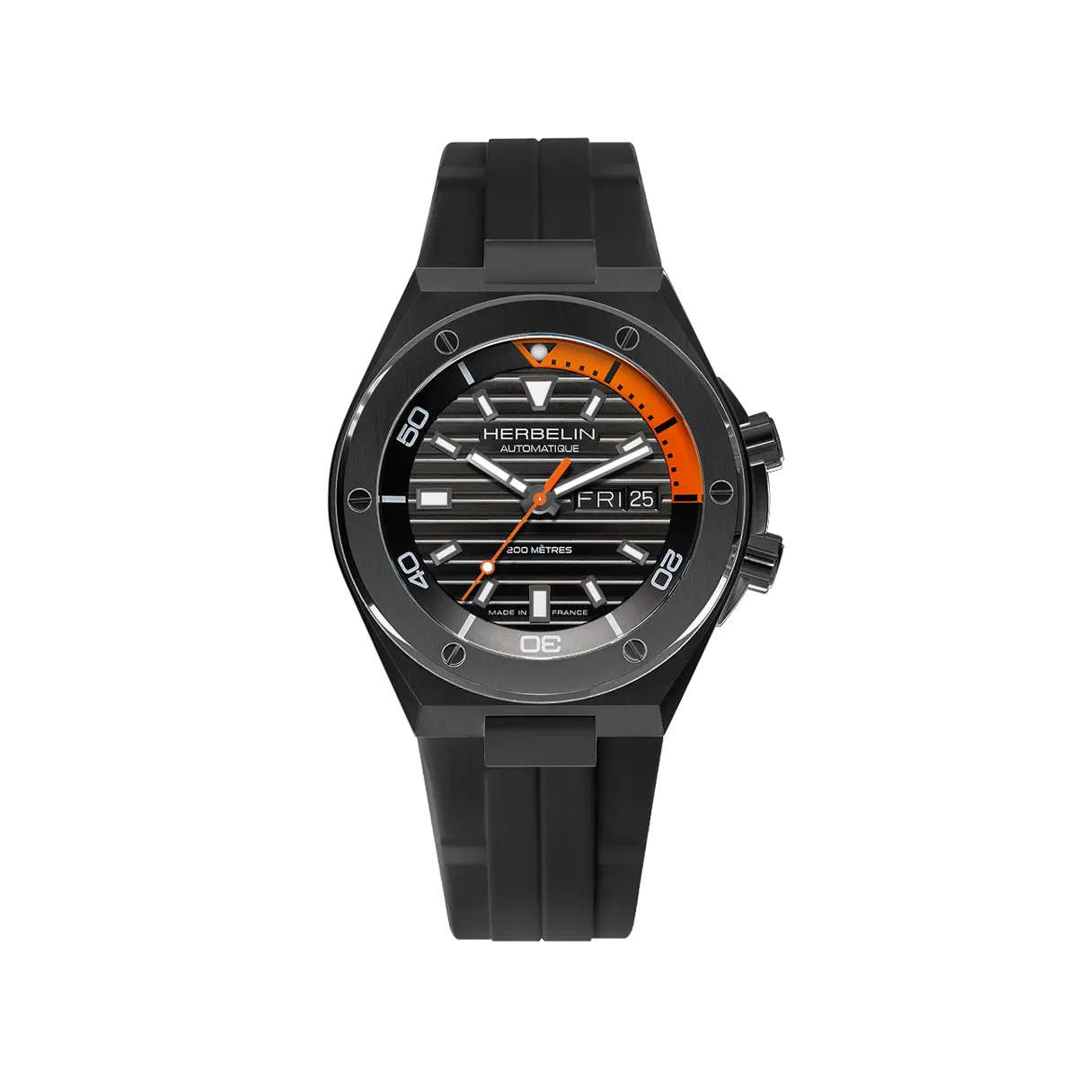 CAP CAMARAT – DIVER AUTOMATIQUE – NOIR