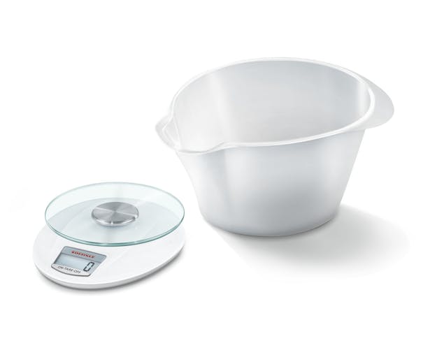 Soehnle Roma Plus Digital Kitchen Scale & Dishwasher Safe Bowl 5 Kg Capacity 65857