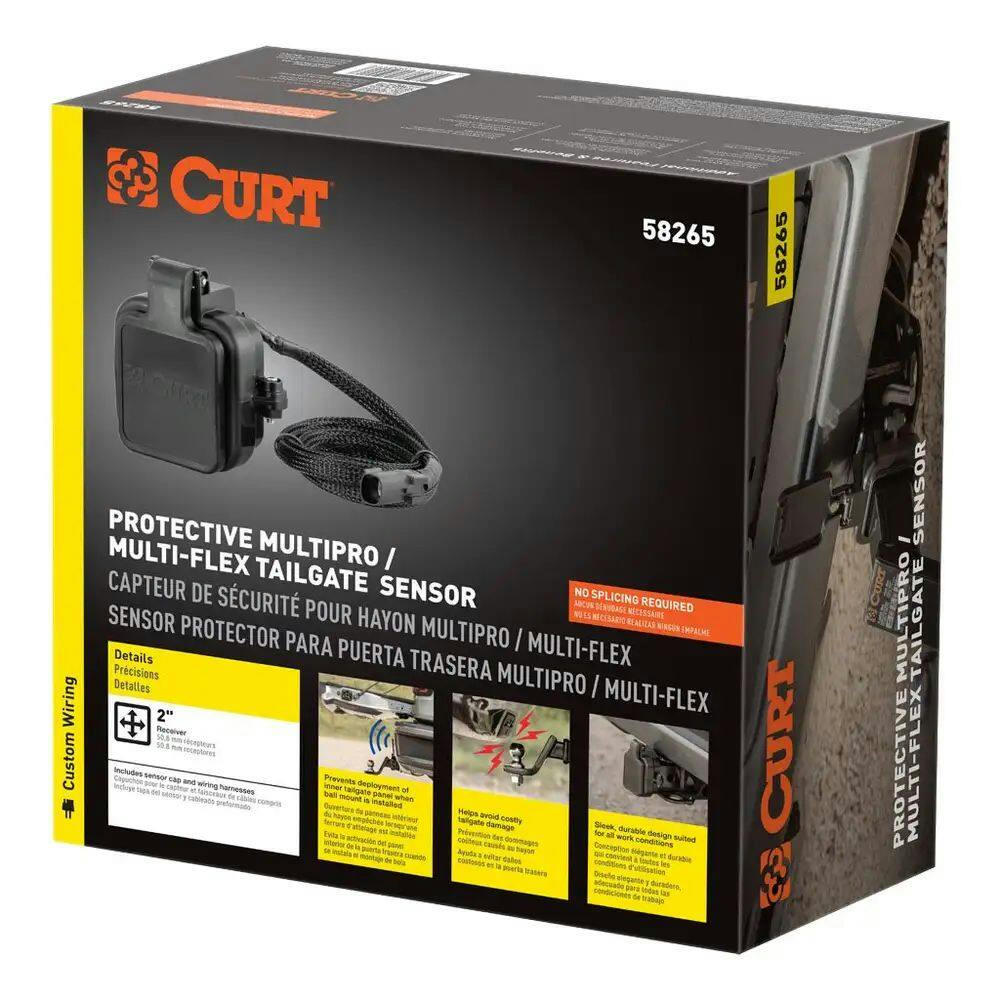 CURT Protective MultiPro/Multi-Flex Tailgate Sensor with 2-in Cap
