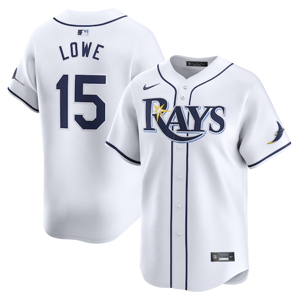 Josh Lowe Tampa Bay Rays Nike Home Limited Player Jersey - White