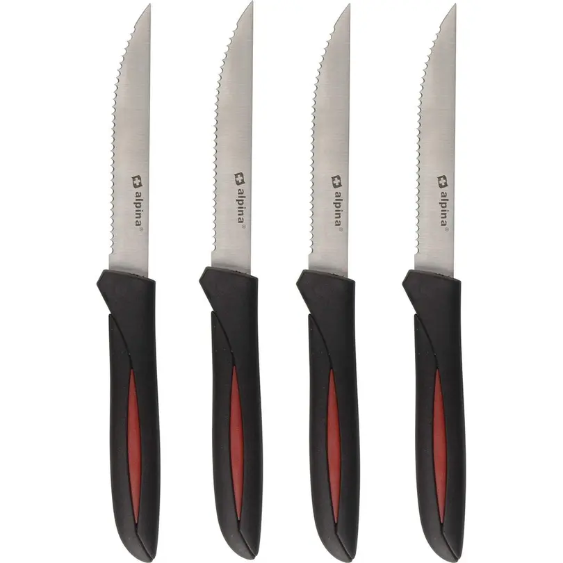 Steakmesser 4er-Set Alpina