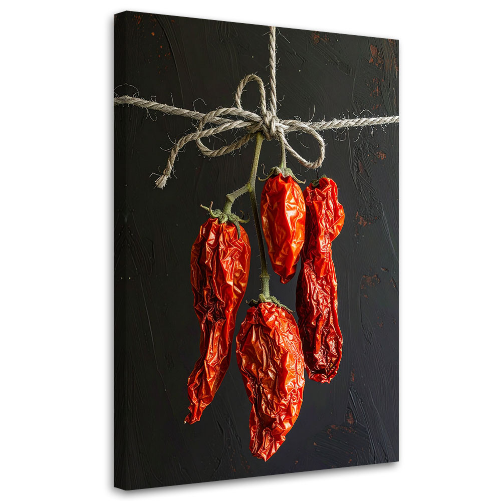 Obraz do kuchni restauracji baru jadalni, Suszone czerwone pomidory 20x30