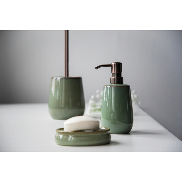 WC-Garnitur »Sirmione«, HxL: 40 x 10,5 cm, Keramik