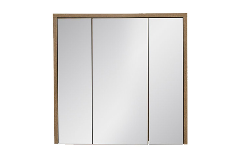 Szafka z Lustrem 80 cm 3 Drzwi