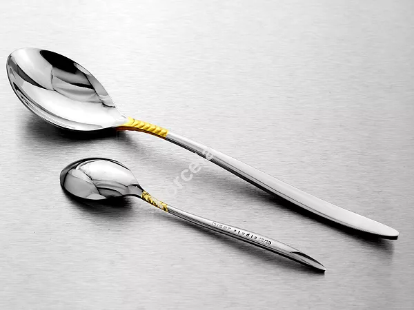 Komplet sztućców 65 cz. na 12 osób Hisar - Mamba Gold (4.0/3.0mm) złocone