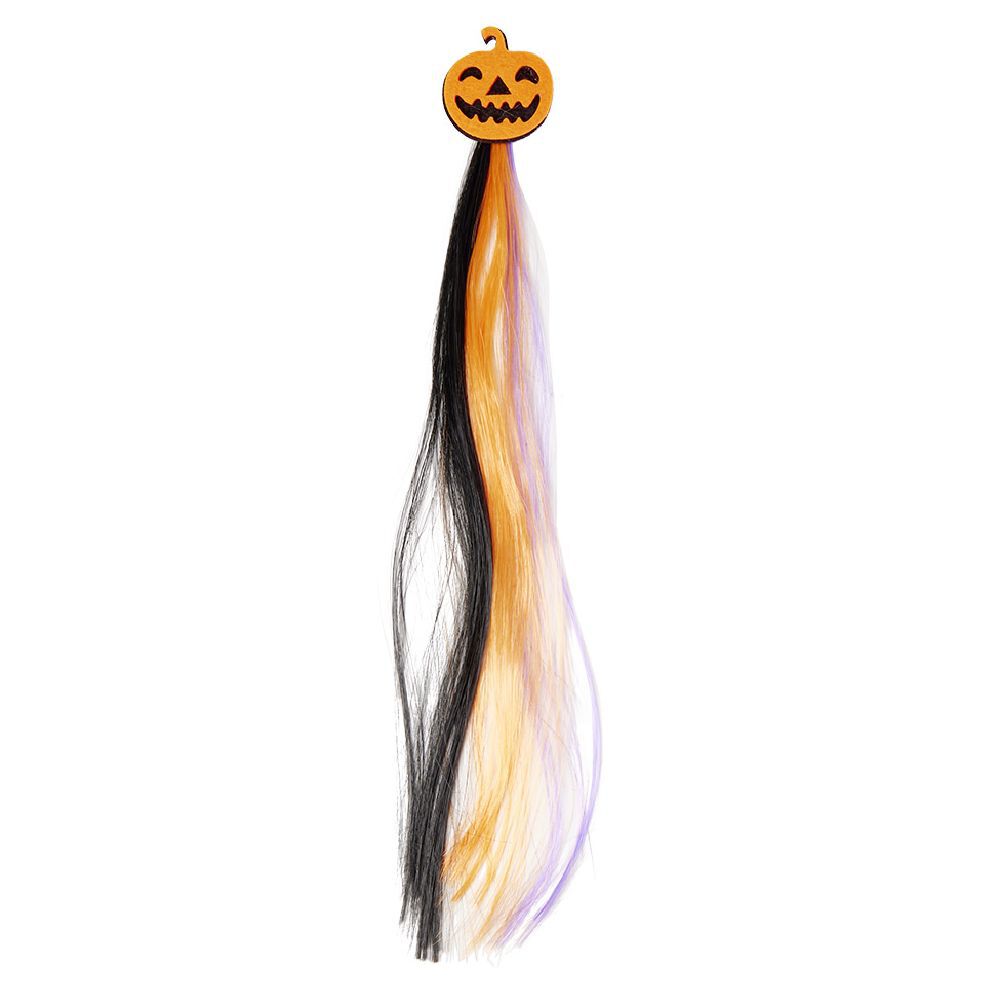 Barrette à cheveux avec mèches Halloween (5 modèles)
