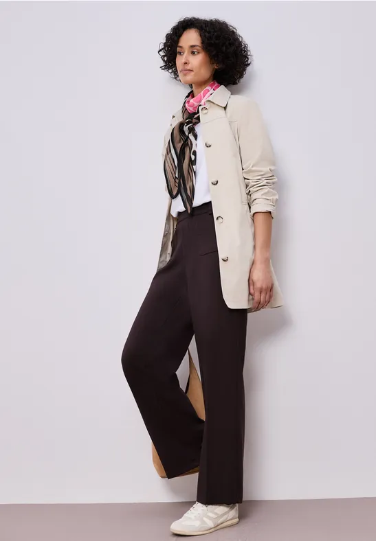 Tuch aus Modal mit Leo-Muster