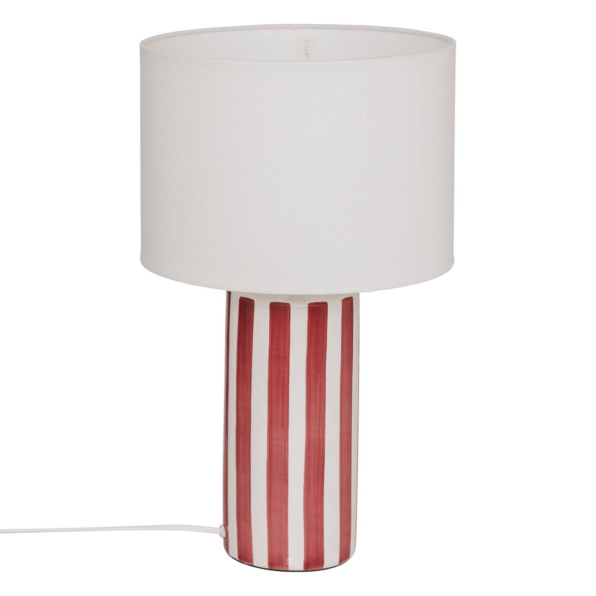 Table Lamp Sector "Frida" Garnet red, H.47 cm