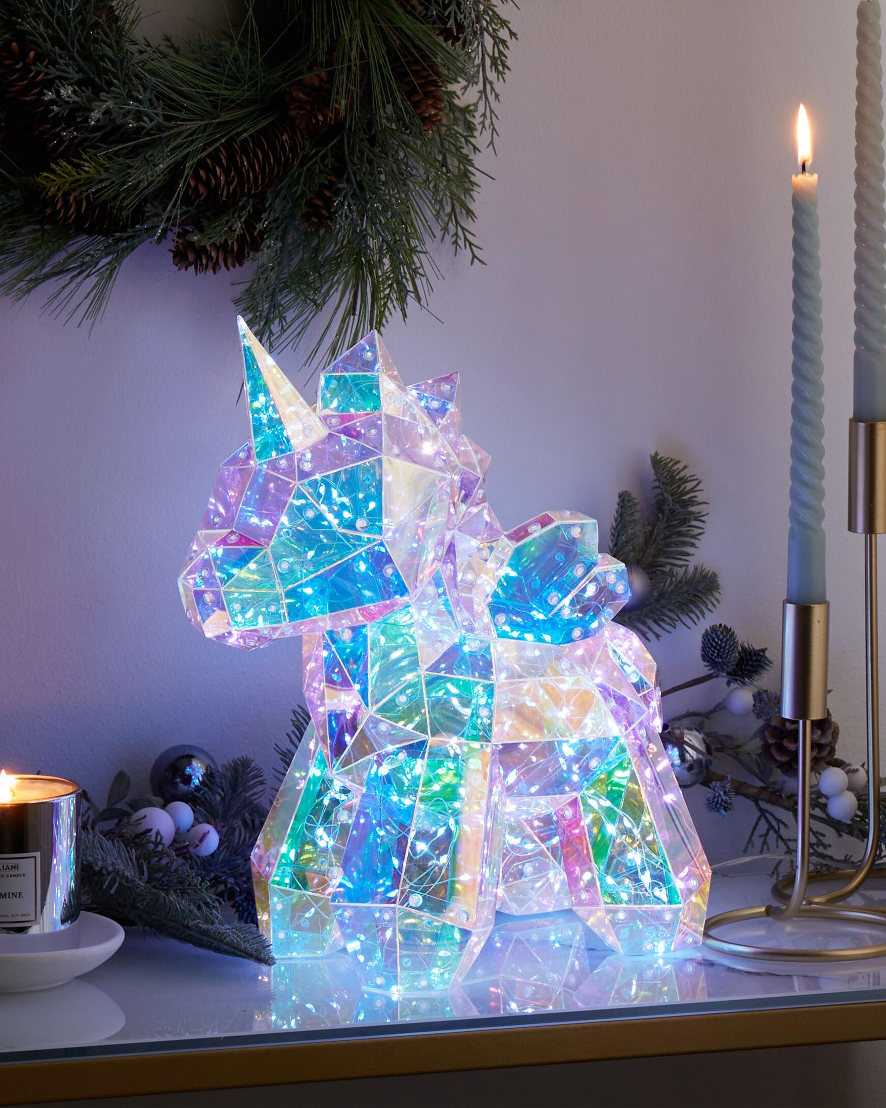 LED Decoration Unicorn FORNAX Multicolour
