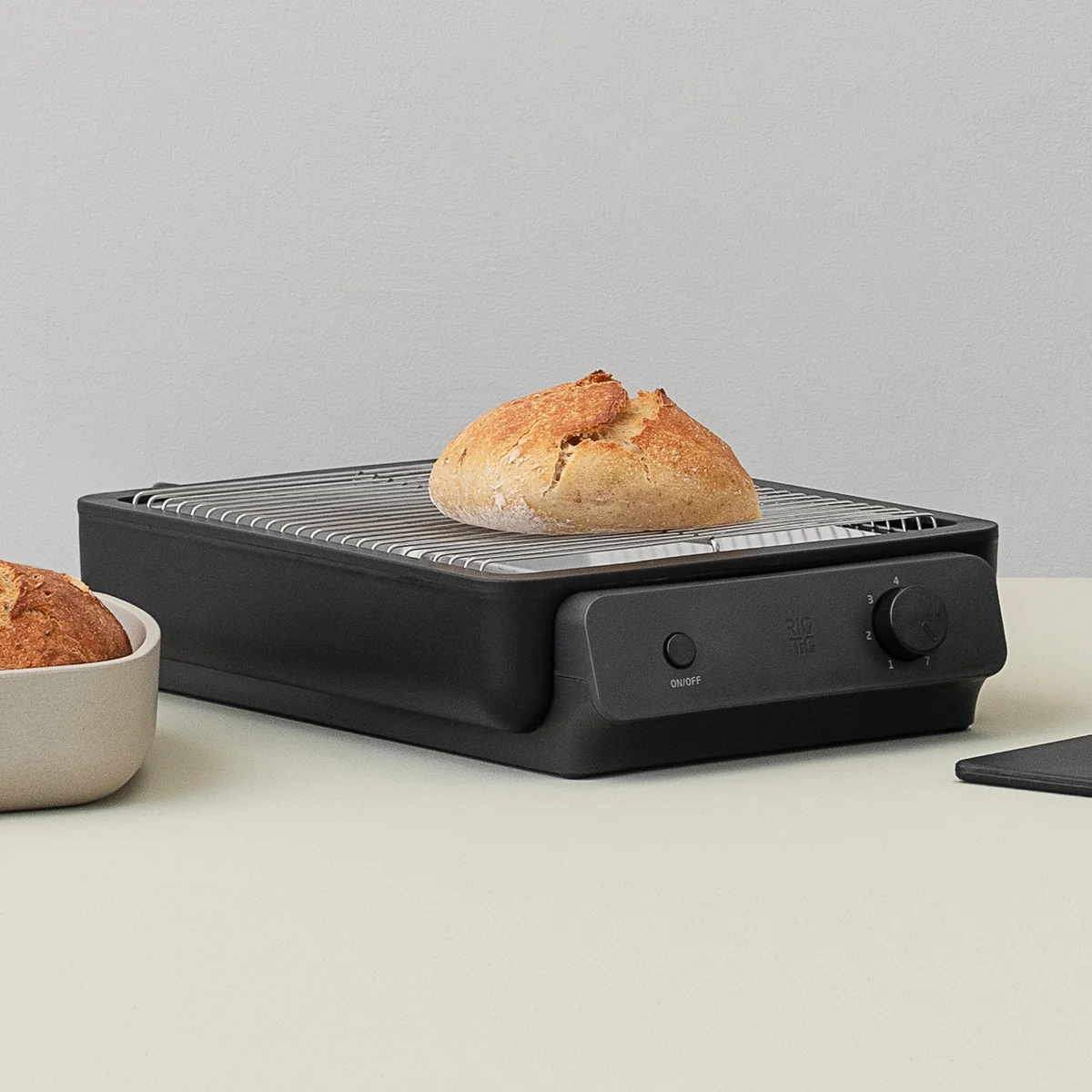Rig-Tig by Stelton - Foodie Flachtoaster, schwarz