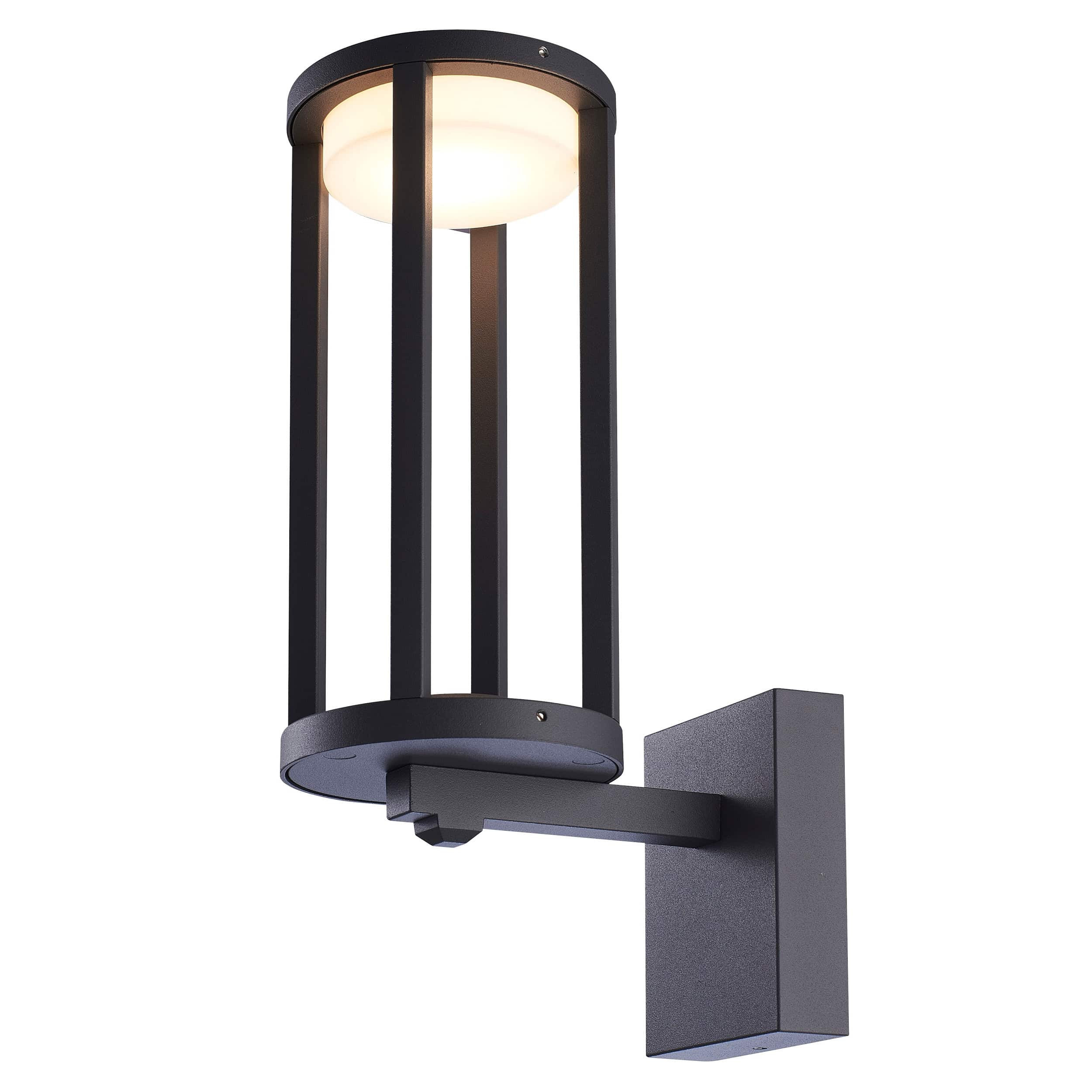 Kinkiet zewnętrzny UBBE 4000K czarny LED 1x9W 800lm IP54 Kaja