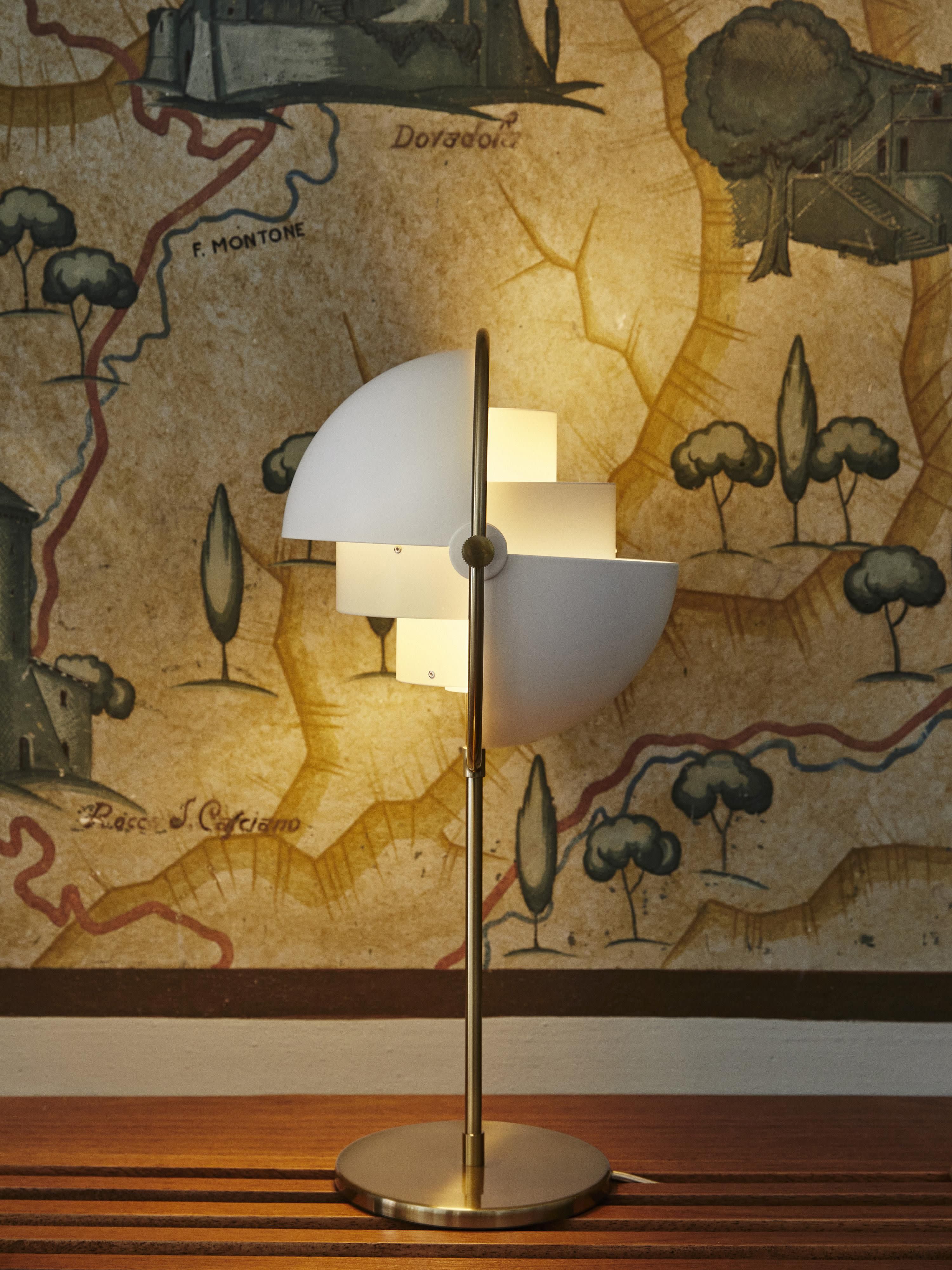 Große verstellbare Tischlampe Multi-Lite