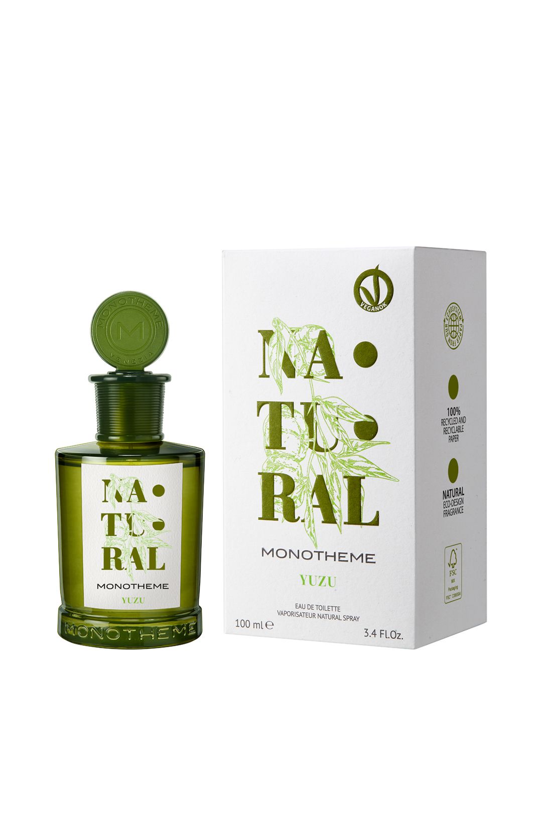 Monotheme Natural Yuzu Eau De Toilette 100ml
