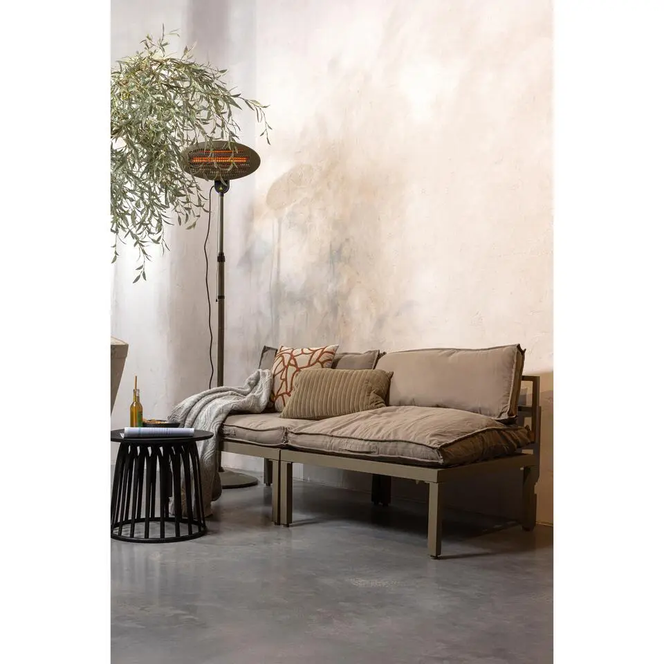 BOY TUIN BIJZETTAFEL KUNSTSTOF ZWART - 1PC