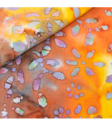 Singer Fabric 100% Cotton Batik Red