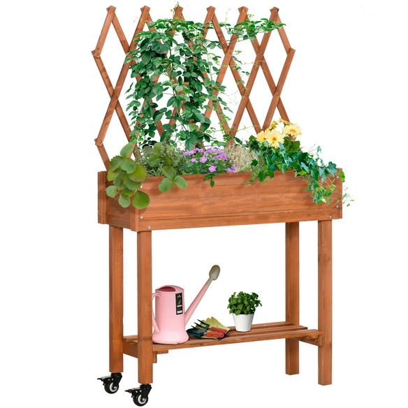 Hochbeet, LxBxH: 79 x 29 x 130 cm
