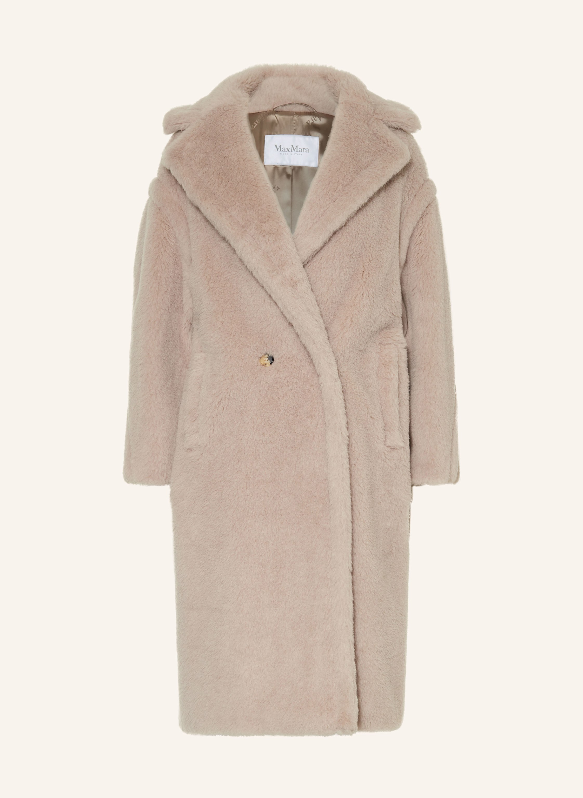 Max Mara Teddyfell-Mantel TEDGIRL mit Alpaka