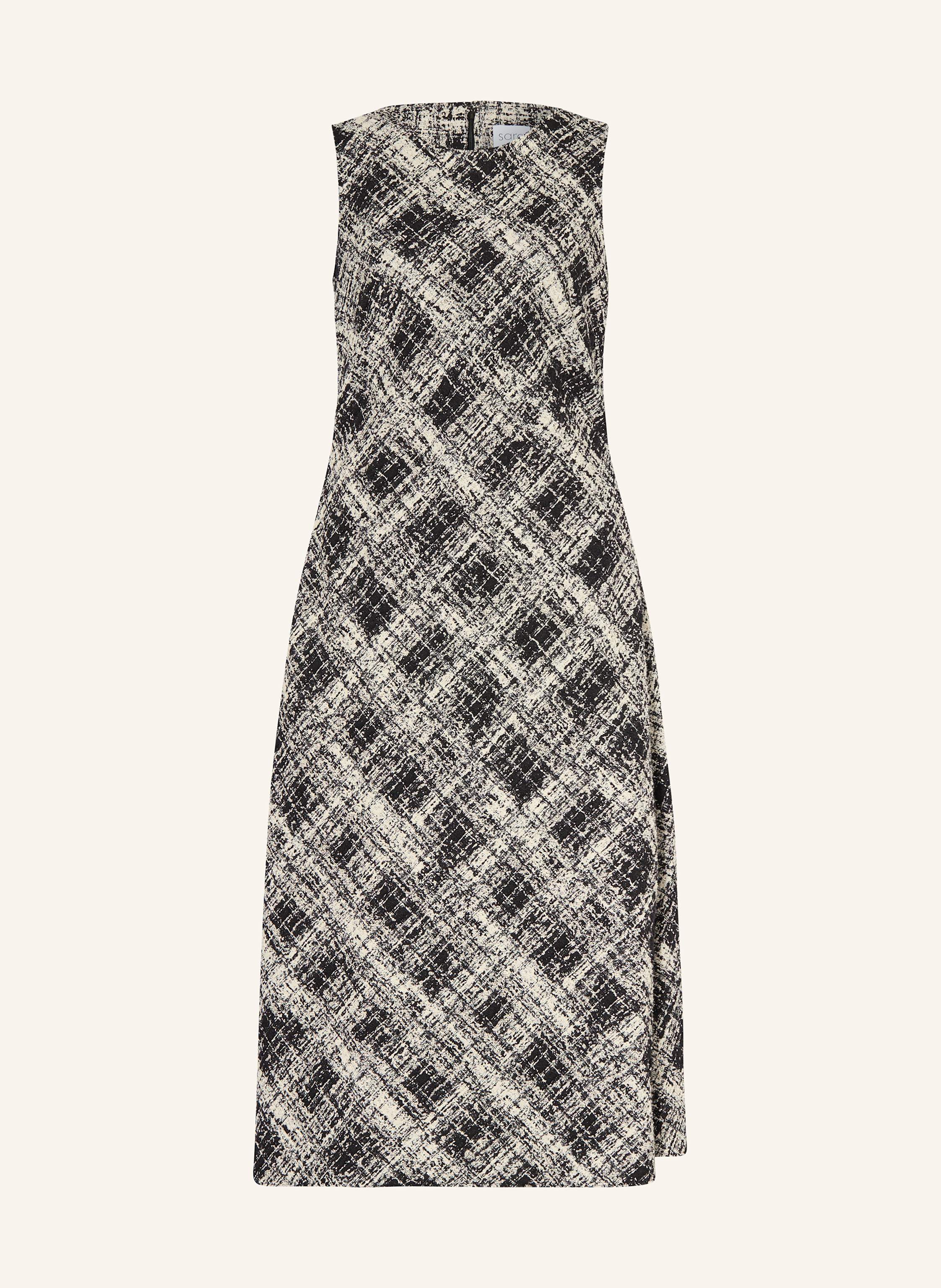 sara roka Bouclé-Kleid mit Glitzergarn