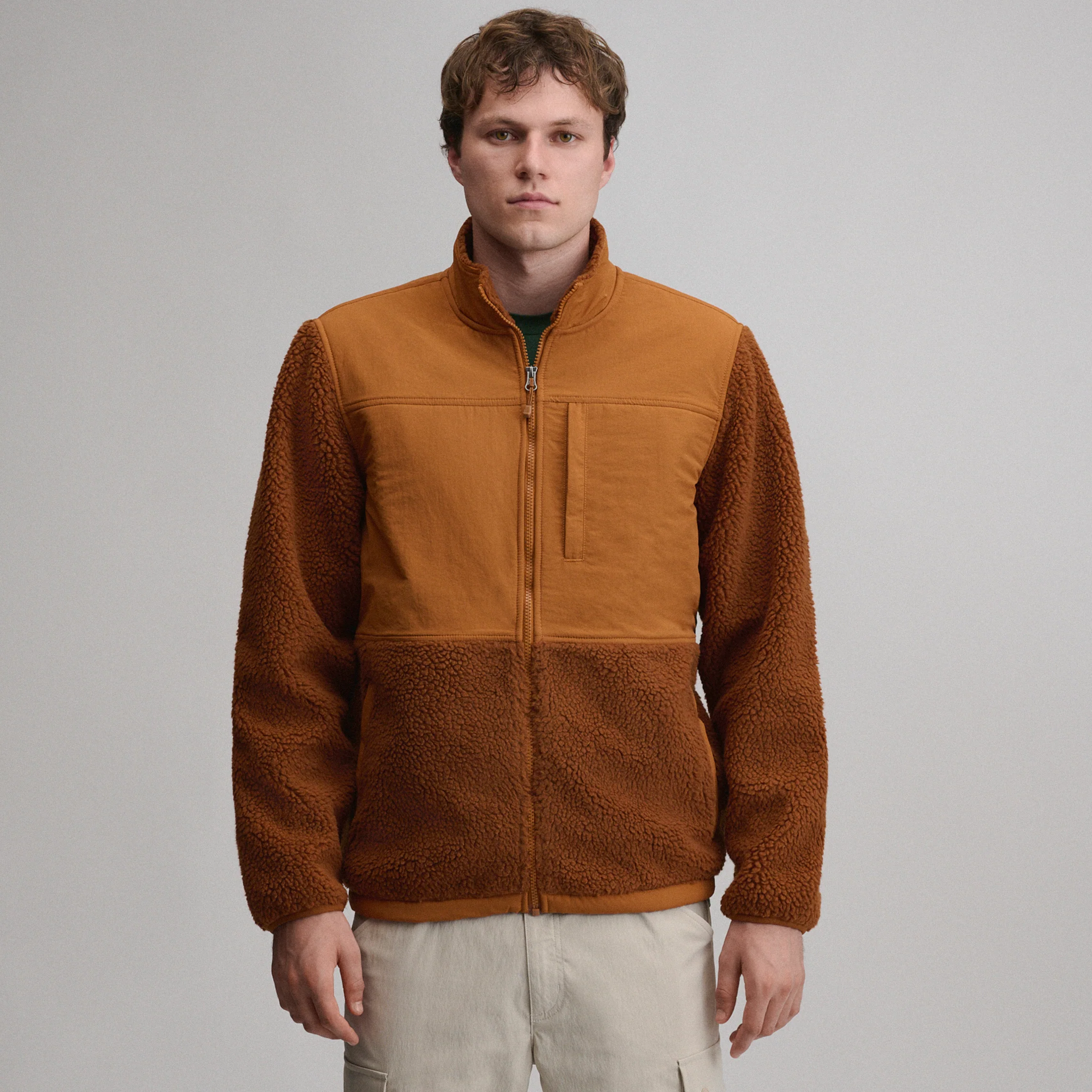 Men's Chilali Fleece Jacket - Mixed Media