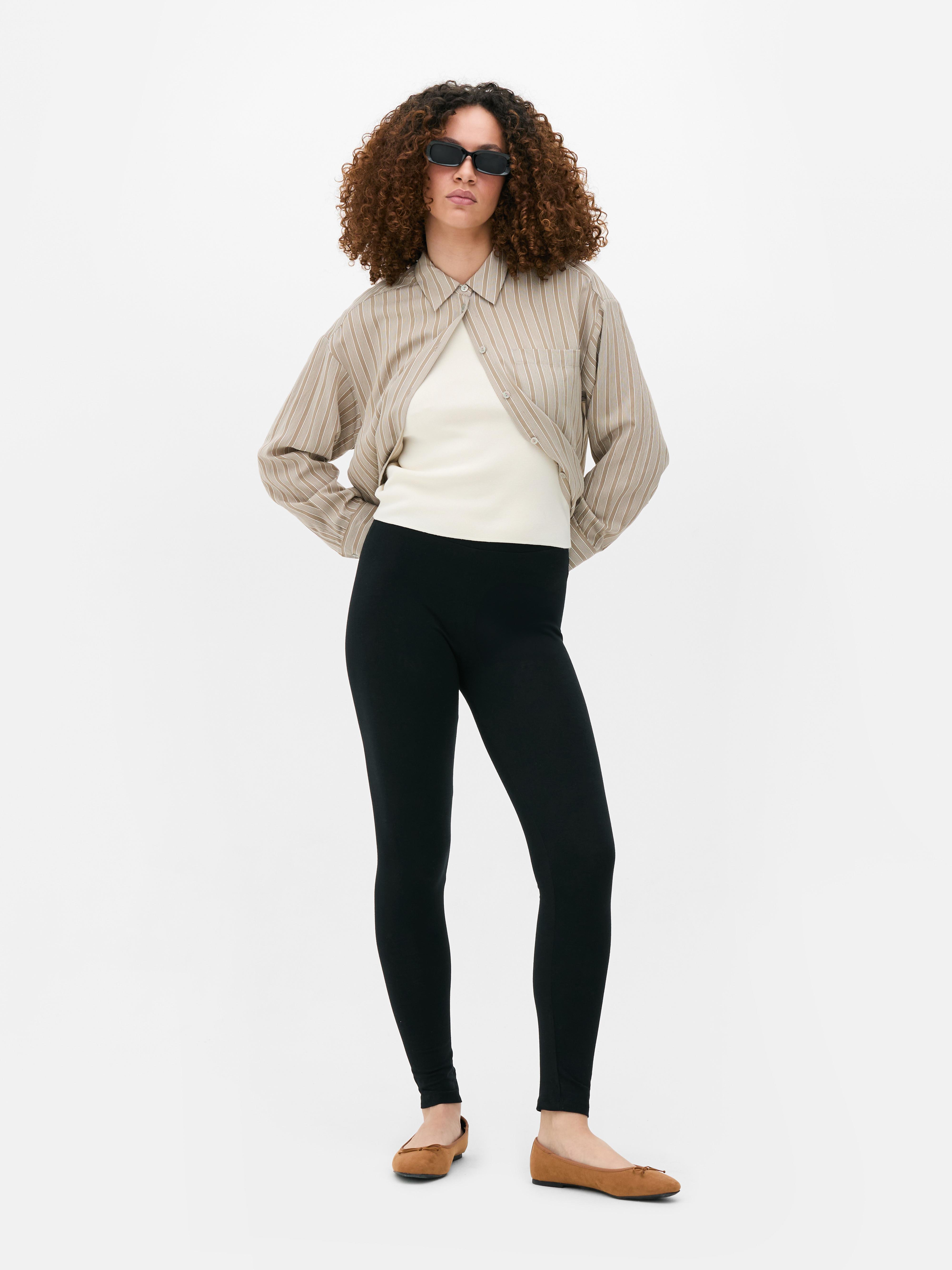 Cotton Blend Leggings