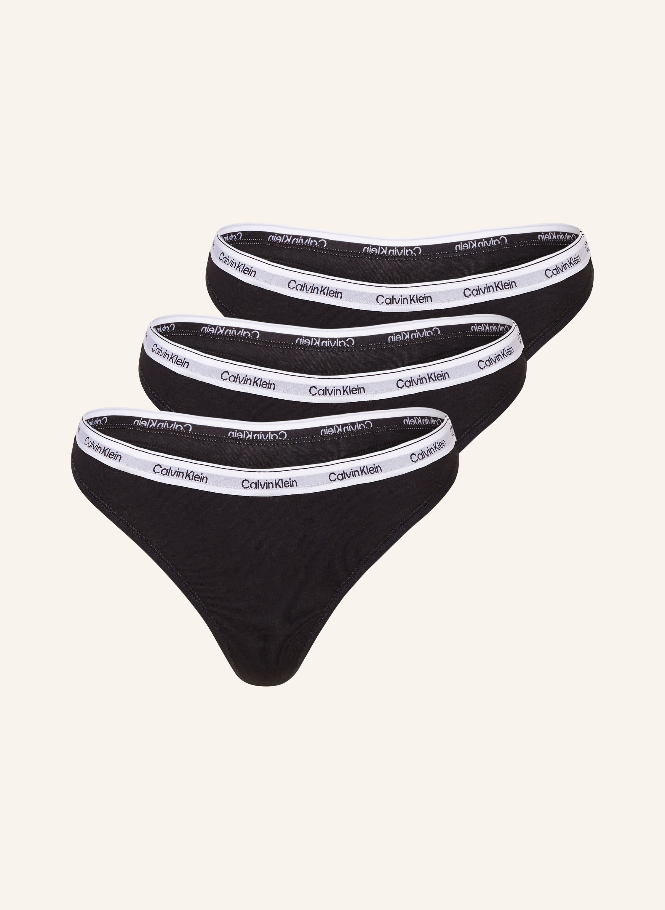 Calvin Klein 3er-Pack Strings MODERN LOGO