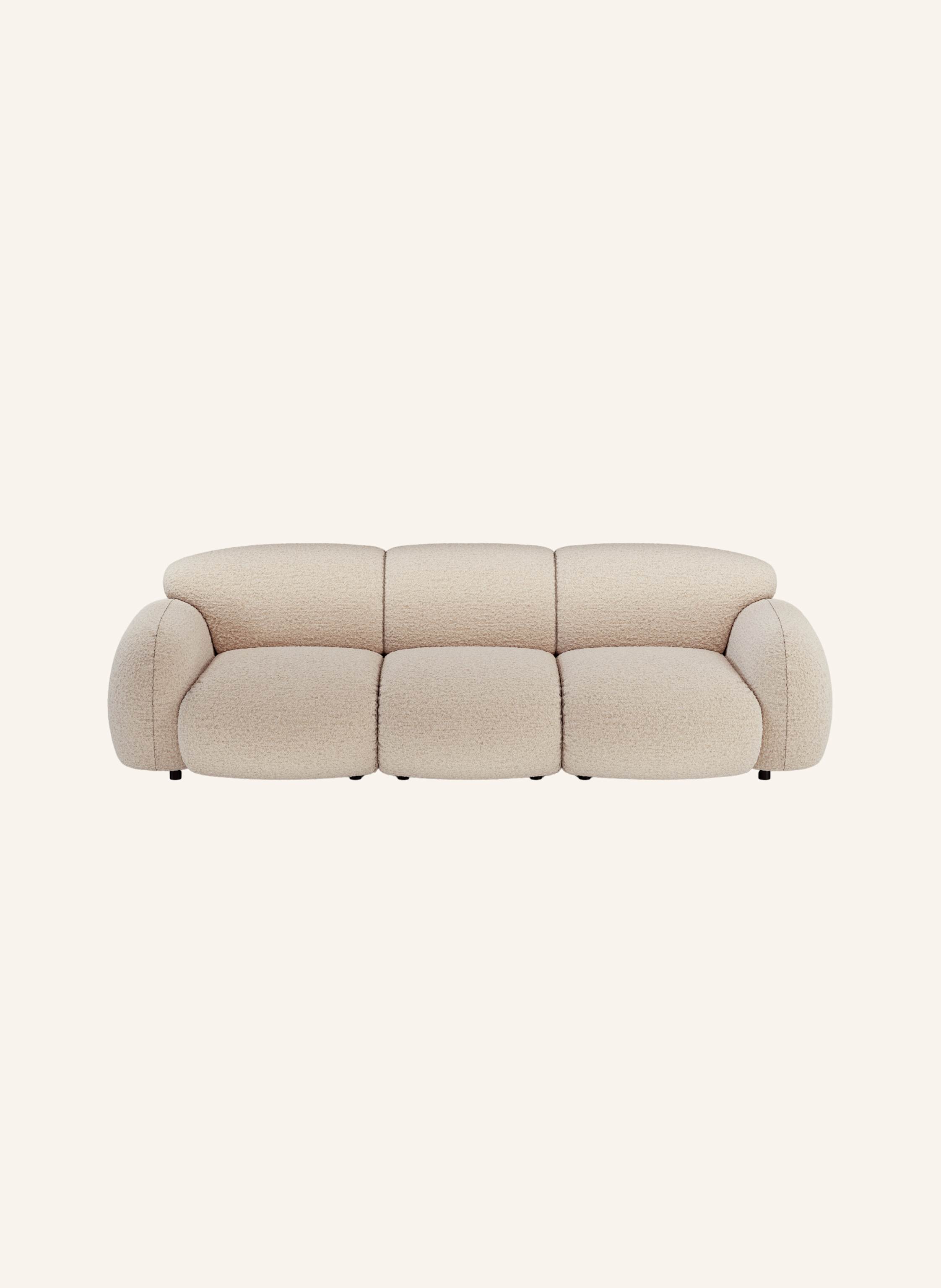 nydo 3-Sitzer Sofa MONDINO Boucle