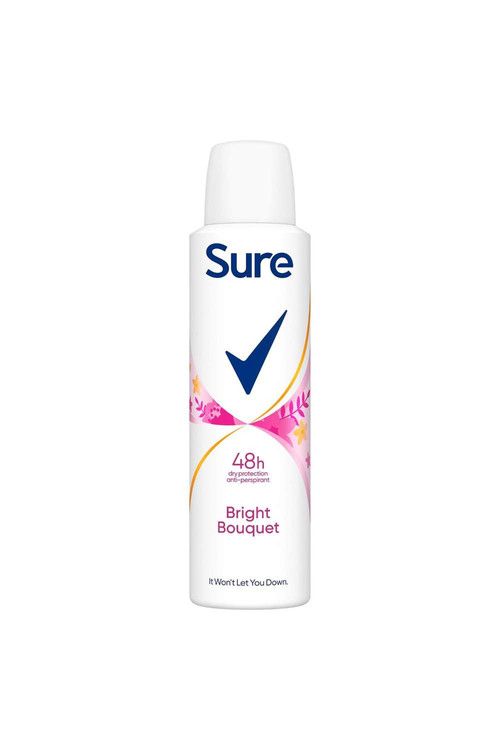 Sure Motion Sense Women 'Antiperspirant Deodorant' Bright Bouquet, 6x150ml