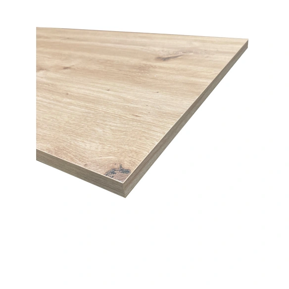 Möbelbauplatte, Glattkante 2600x400x19 mm Eiche astig