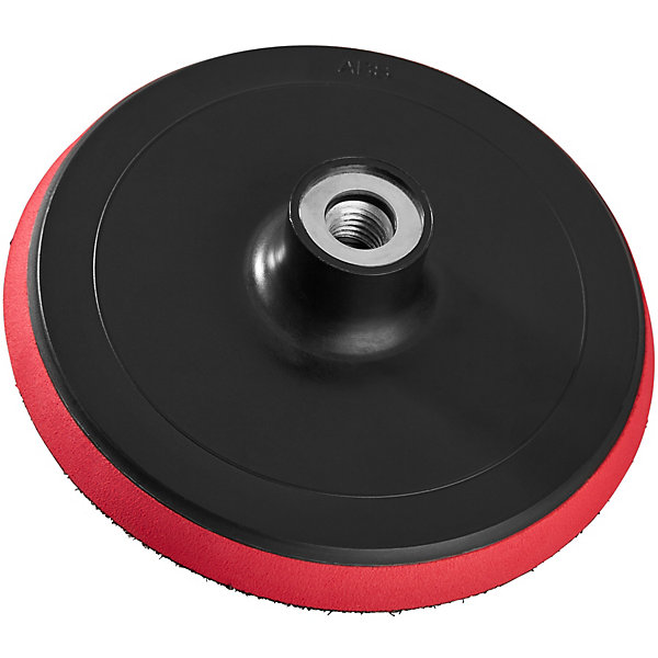 Lot de 5 éponges de polissage soft et 1 disque en plastique blanc