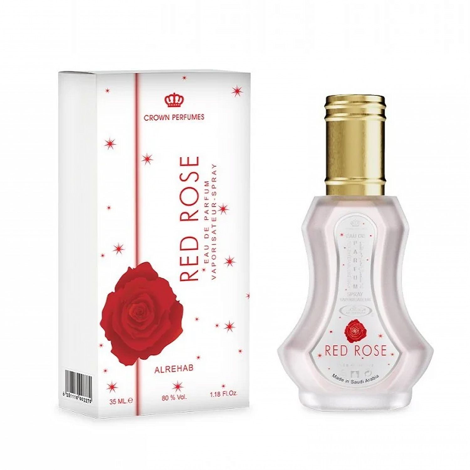 al rehab crown perfumes Red Rose EDP 35ml