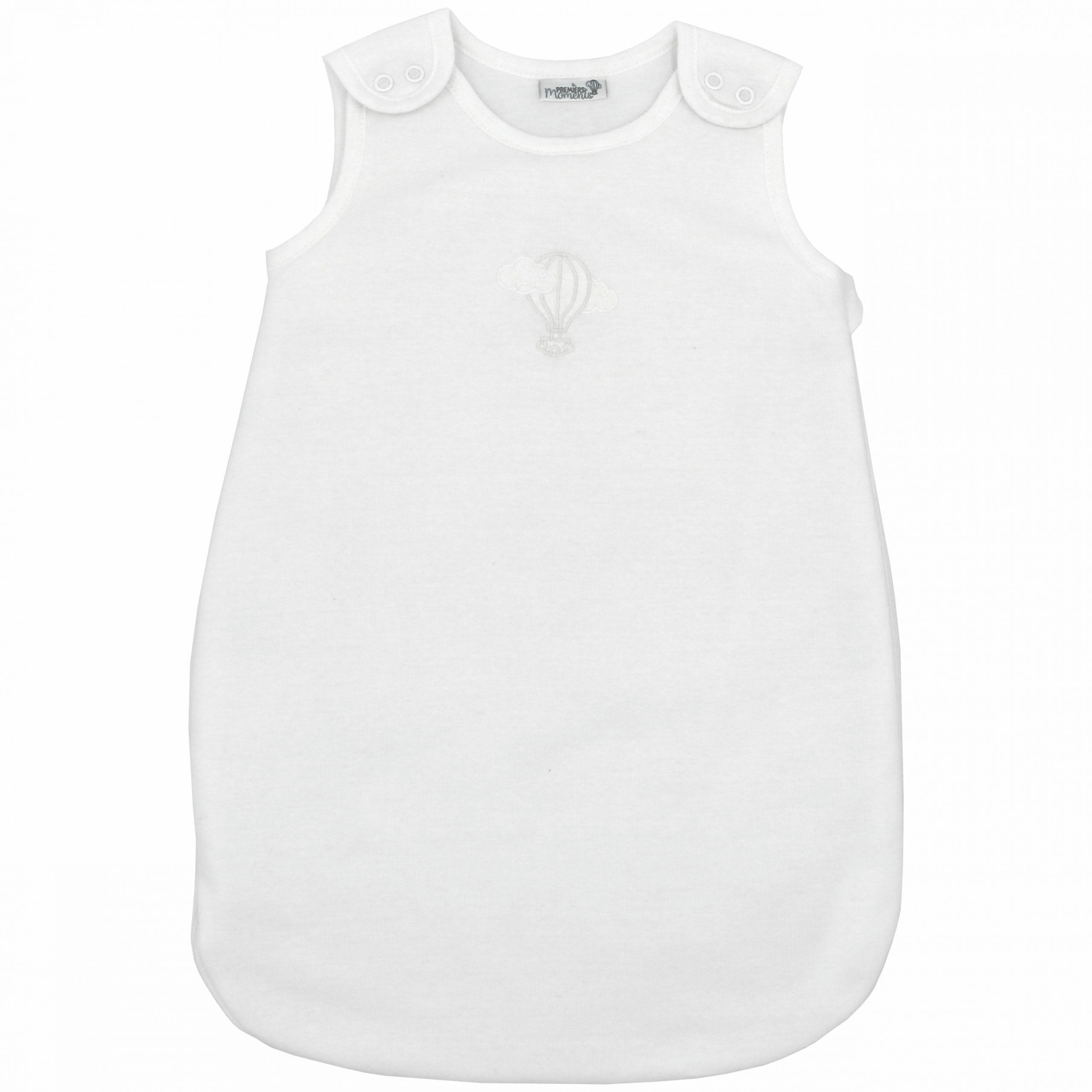 - Gigoteuse mi-saison 0-3 mois 100% Coton Bio couleur Nuage