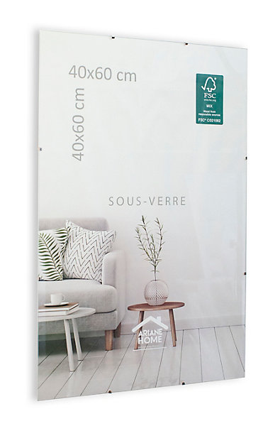 Cadre sous-verre Ariane Home l.40 x H.60 cm
